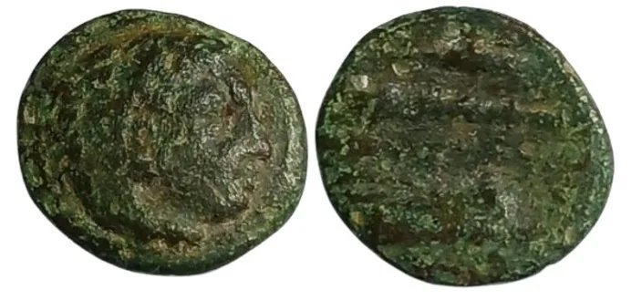 Kingdom of Macedon Alexander III posthumous issue Struck under Philip III AE
