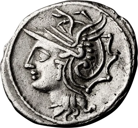Lucius Appuleius Saturninus. Denarius