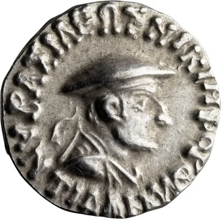 Bactria, Antialcidas, c. 115-95 BC. Drachm