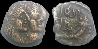 Nabataea Kingdom Rabbel II & Gamilat 88-105AD, AE 15.5mm 3.30gm, Petra Mint