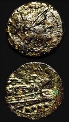 Roman Republic, AE Quadrans
