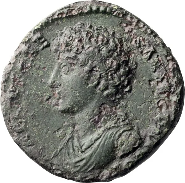 Marcus Aurelius as Caesar. Sestertius
