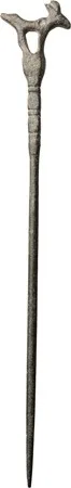 Luristan Bronze Pin with Animal Finial