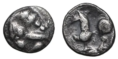 CELTIC, Middle Danube. 2nd-1st centuries BC. Hemiobol c3