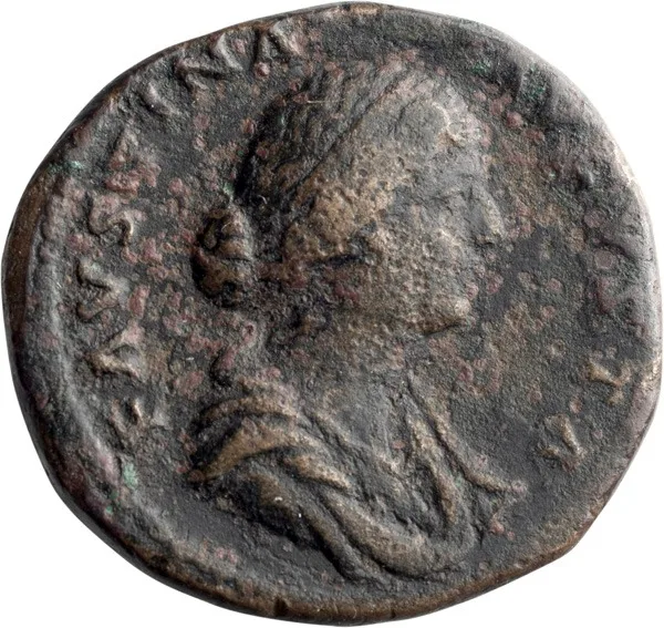 Faustina II. Sestertius