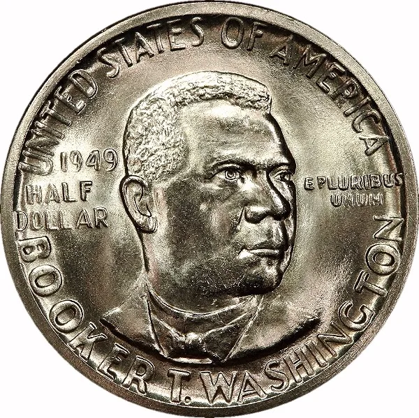 Classic Com. Silver , 1949-D, Booker T. Washington, 50¢, MS66 , NGC