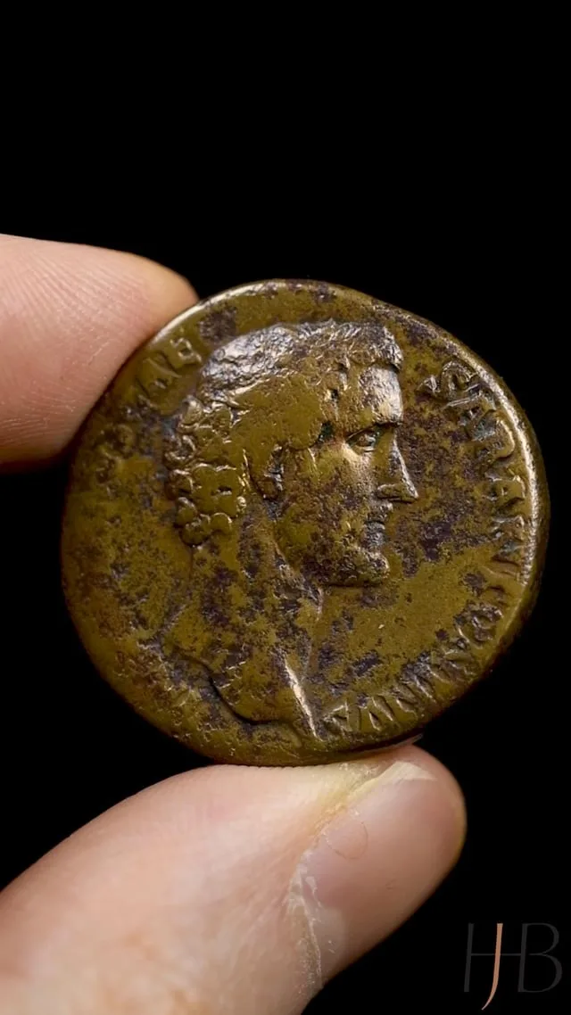 Antoninus Pius as Caesar. Sestertius