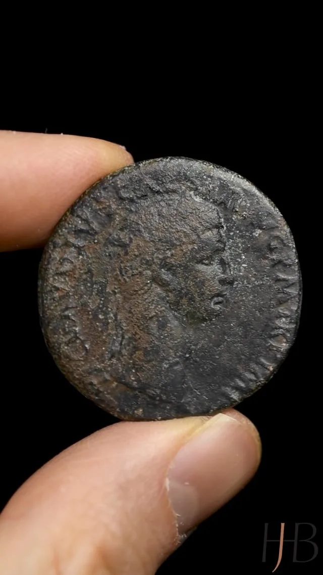 Claudius I, Ancient Imitation. Sestertius
