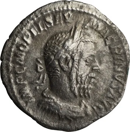 Macrinus. Denarius