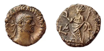 Potin Tetradrachm - Diocletian - Alexandria - Tyche Reverse