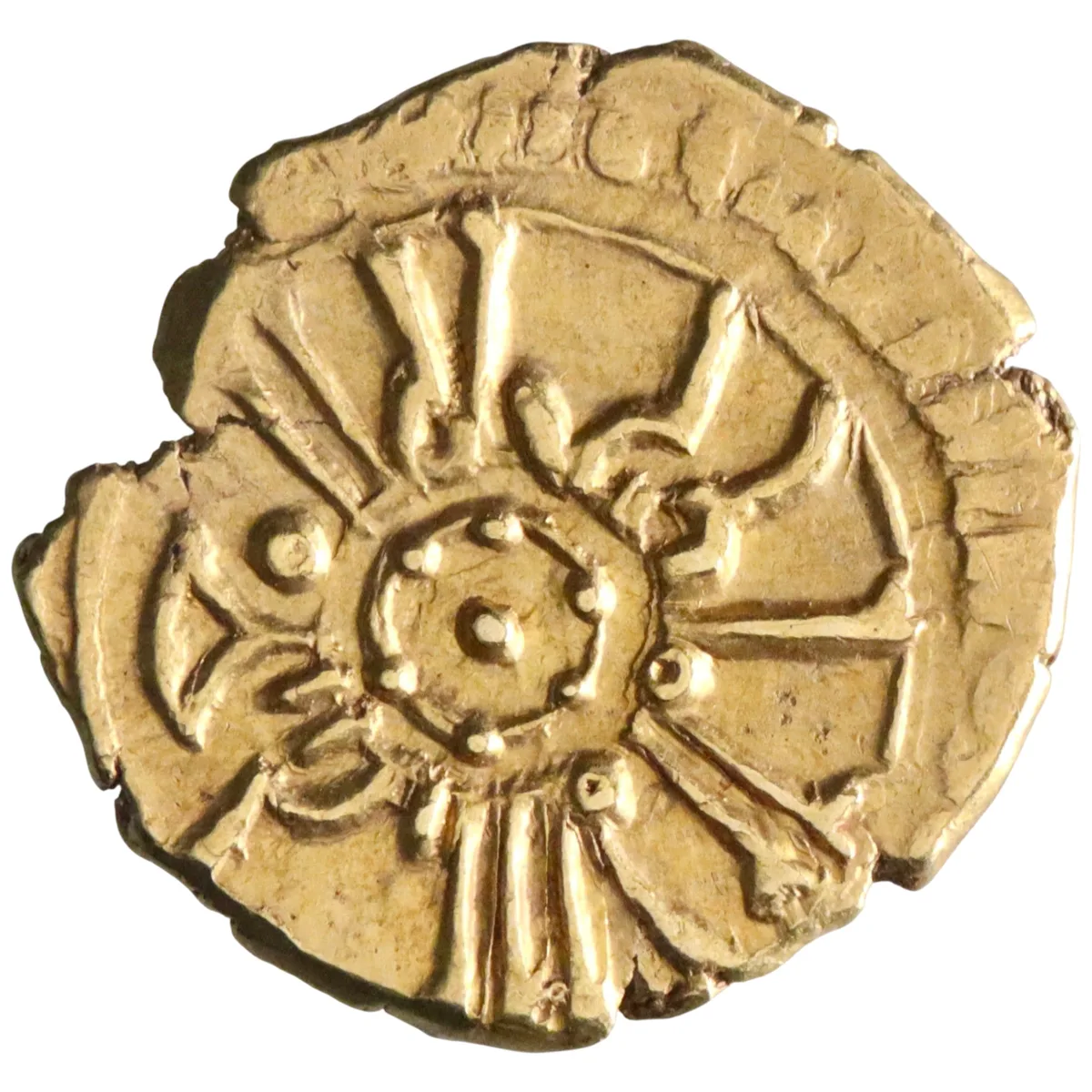 Sicily: Roger II (1105-1154), gold tari (1.23g), Siqiliya (Sicily) / Messina, 1105-1154 CE. Roger cited with title al-Mu'tazz.