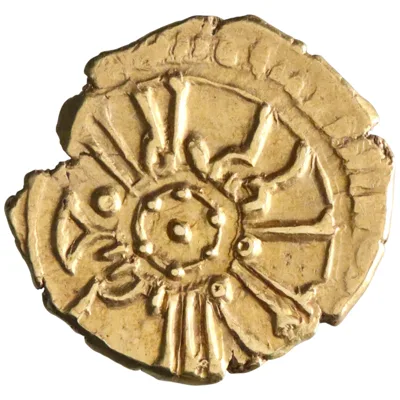 Sicily: Roger II (1105-1154), gold tari (1.23g), Siqiliya (Sicily) / Messina, 1105-1154 CE. Roger cited with title al-Mu'tazz.
