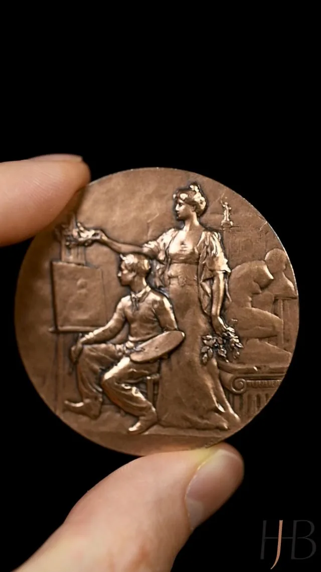 France, AWARD FOR A CREATIVE VISUAL ARTIST, N.D., Medal, UNC