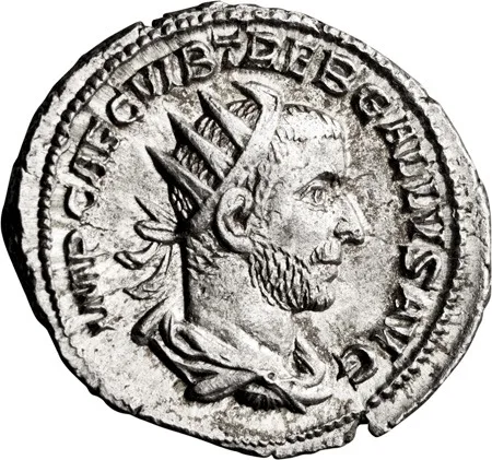 Trebonianus Gallus. Antoninianus