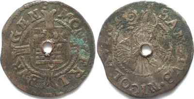 1631 Swiss FRIBOURG Batzen 1631 billon VF