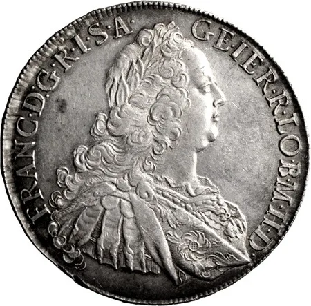 Austria, Franz I. Stefan of Habsburg, 1750, Hall, Taler