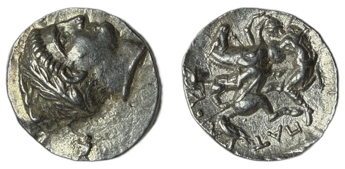 KINGS OF PAEONIA. Patraos, circa 335-315 BC Tetradrachm