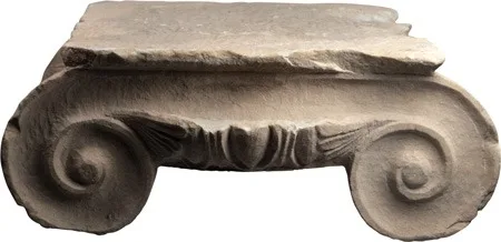 Roman Ionic Marble Capital