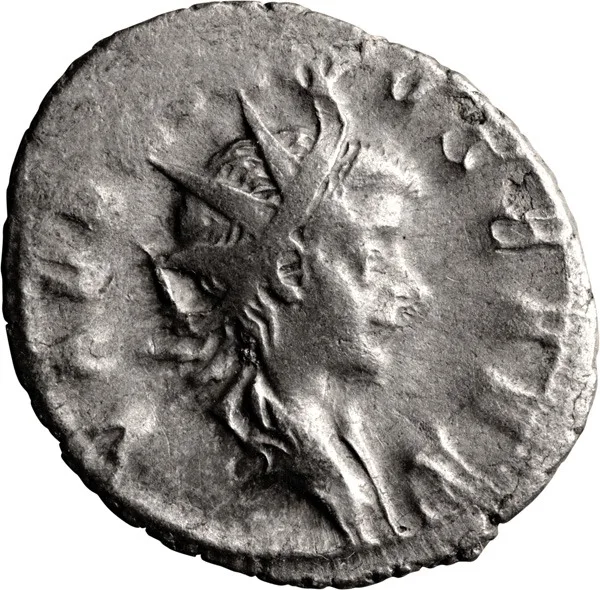 Valerian II as Caesar. Antoninianus
