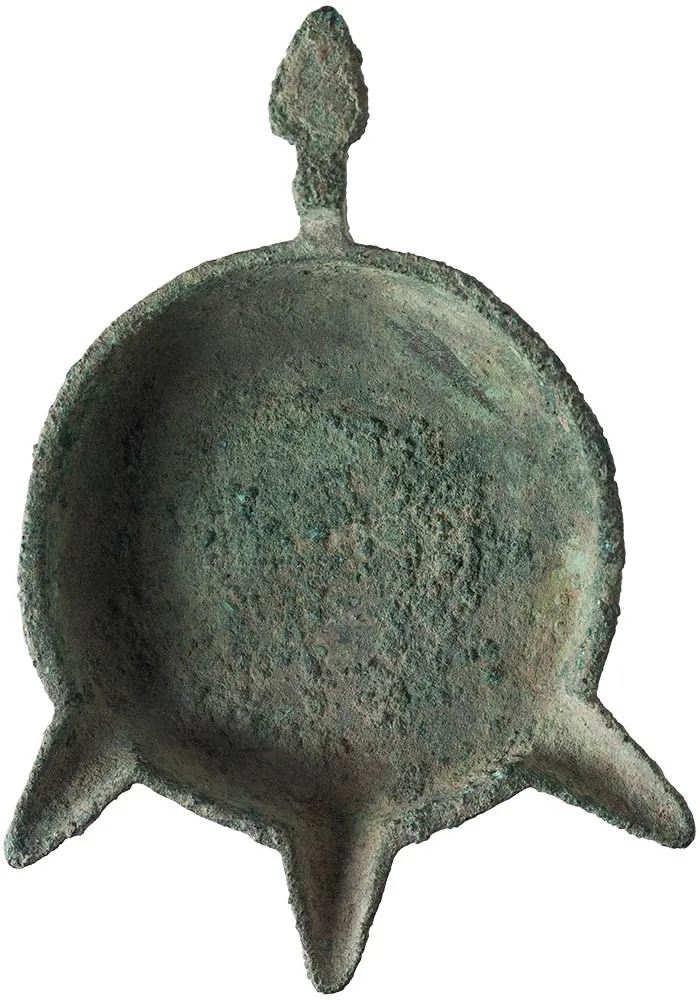 Roman Bronze Oil Lamp Filler