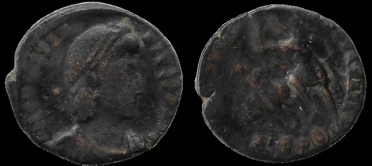 Constantius II 351 and 355 AD, AE 17mm 2.61gm, Alexandria