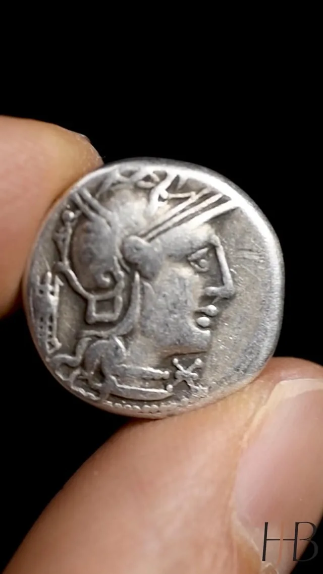 M. Opimius. Denarius