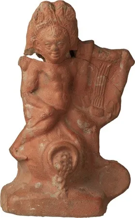 Roman Egypt Terracotta Statuette of Harpokrates
