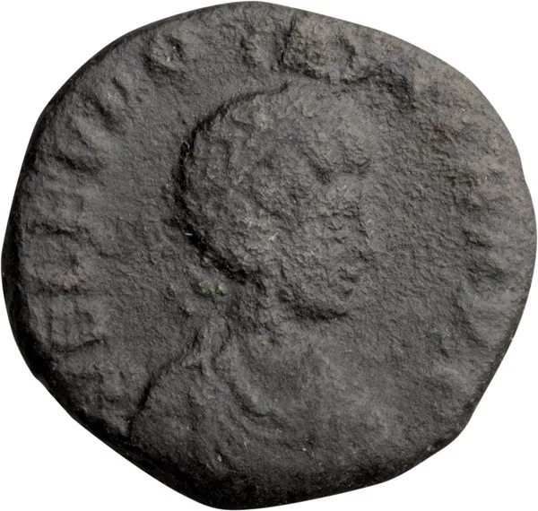 Aelia Eudoxia. AE 17