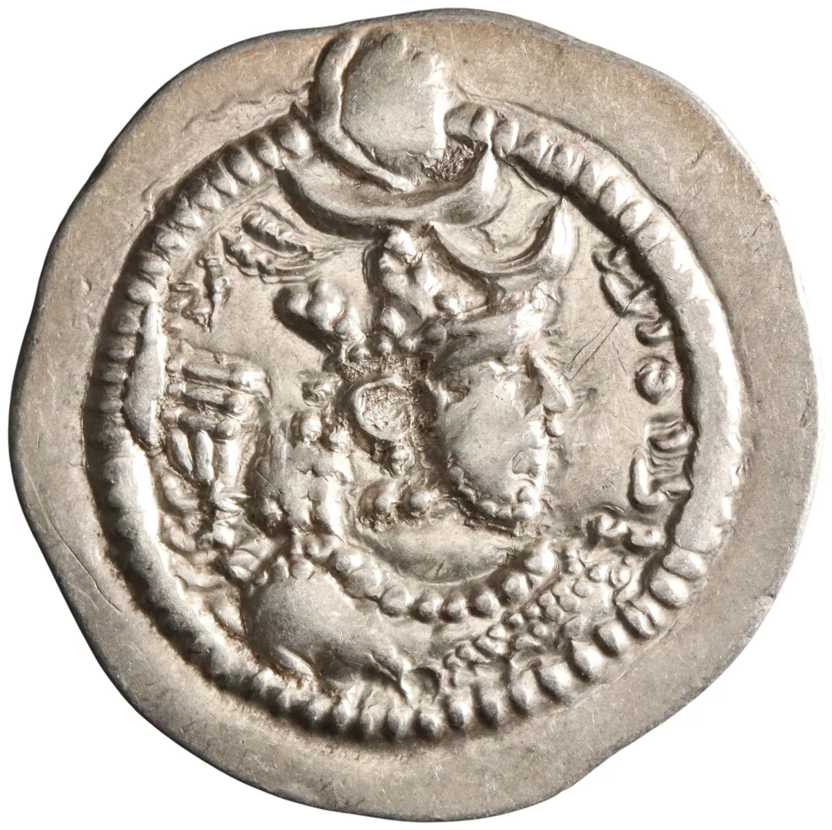 Sasanian: Peroz (457-484), silver drachm (4.15g), AY (Eran-Khwarrah-Shapur) mint, 457-484 CE.