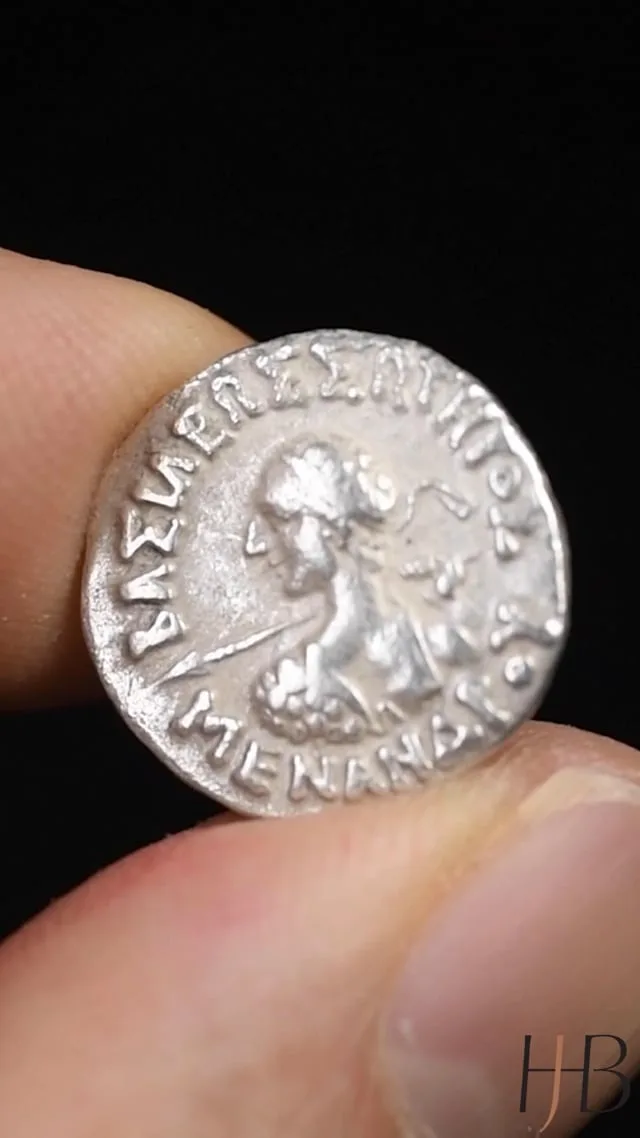 Bactria, Menander. Drachm