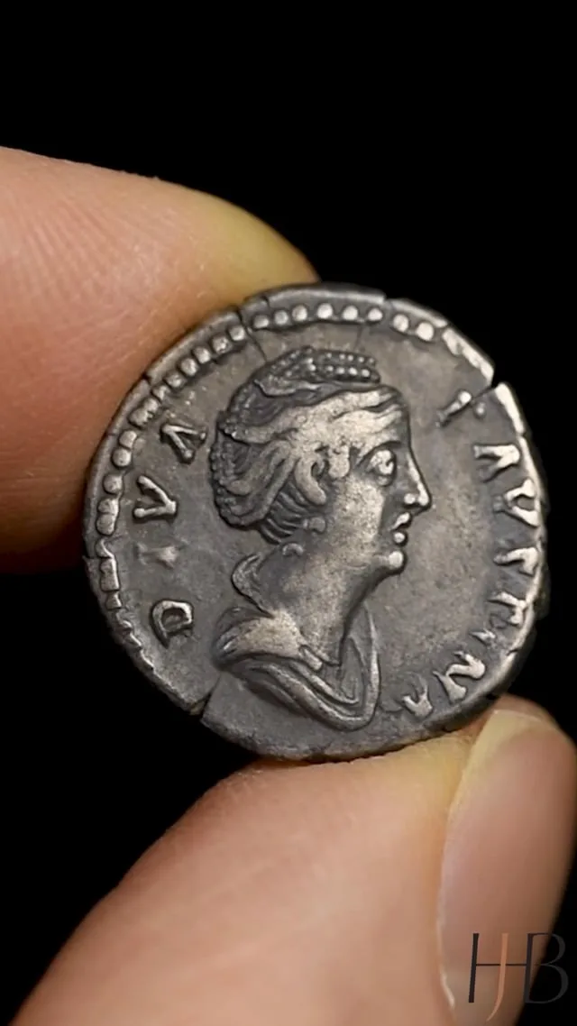 Faustina I. Denarius