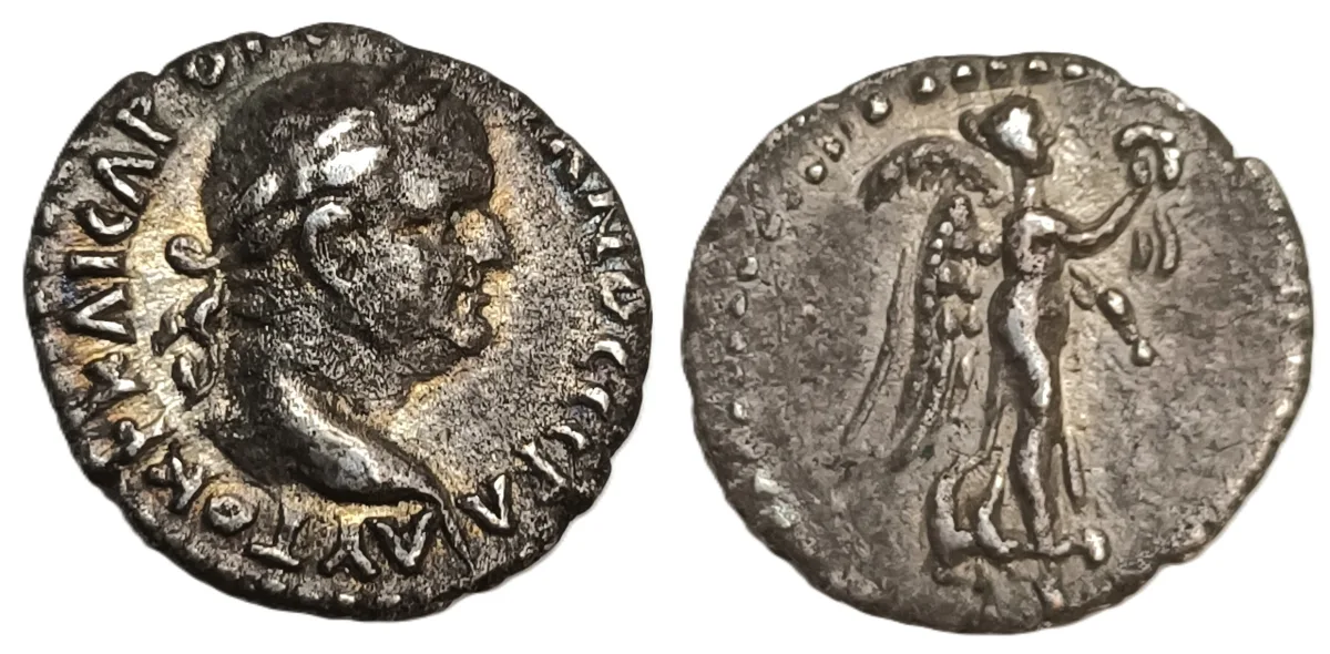 Vespasian. AR Hemidrachm. 69-79 AD. Caesarea-Eusebia. Cappadocia.