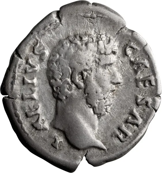 Aelius as Caesar. Denarius