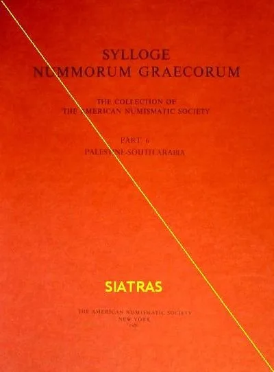 SYLLOGE NUMMORUM GRAECORUM [USA] - The Collection of the American Numismatic Society
