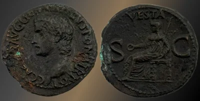 Gaius (Caligula). AD 37-41. AE As