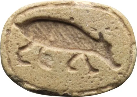 Egyptian Sow Plaque Amulet