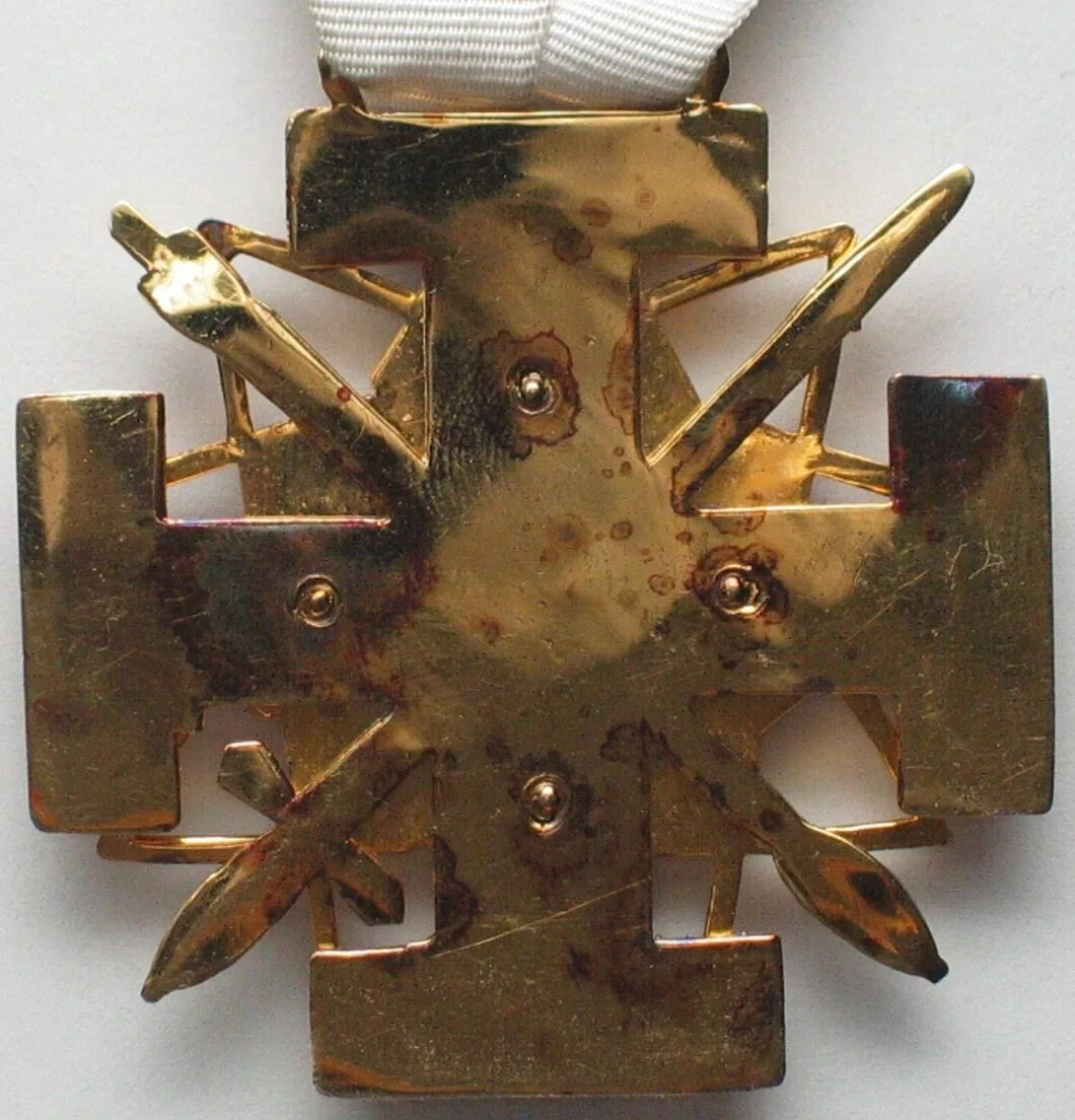 33rd Degree Masonic Enamelled gilt silver Scottish Rite Jewel AU