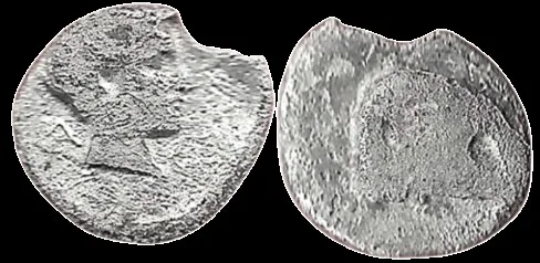 Troas, Kebren 400-350 BC, AR 7.5mm .39gm Obol. Apollo / Ram