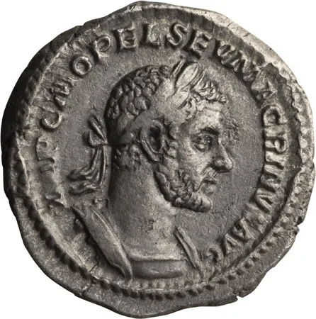Macrinus. Denarius