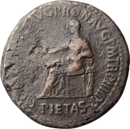 Caligula. Sestertius