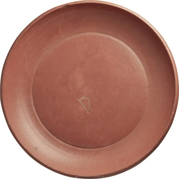 Roman North African Redware Bowl with Sgraffito