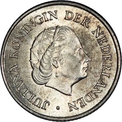 Neth. Antilles, 1954, 1/4 Gulden, BU.