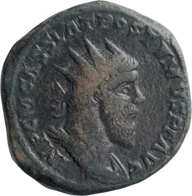 Postumus. Double Sestertius