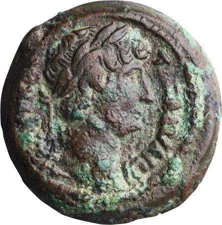 Hadrian. AE