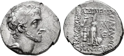 Cappadocian Kingdom. Ariarathes X Eusebes Philadelphos. Drachm. RY 5 = 38/37 BC.