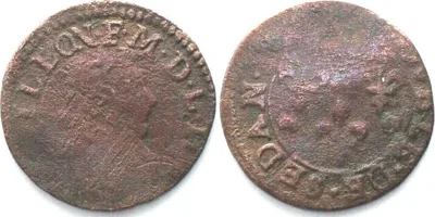1623-1652 BOUILLON & SEDAN Double Tournois 1623-52 FRÉDÉRIC-MAURICE DE LA TOUR D'AUVERGNE VF