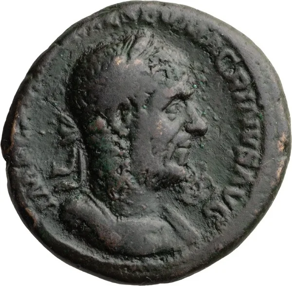 Macrinus. 40-as