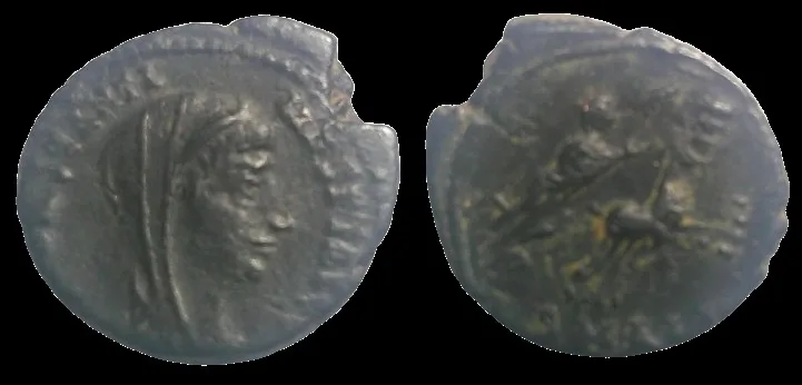 Comemorative Divus Constantine I The Great 337-340 AD AE 15mm1.83gm Follis Alexandria