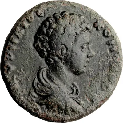 Commodus as Caesar. AE 29