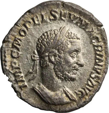 Macrinus. Denarius